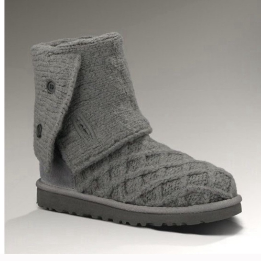 UGG Australia Lattice Cardy Tall Knit Winter Boots - Picture 5 of 9